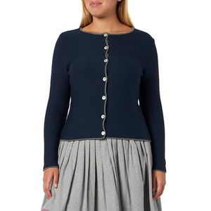 BERWIN & WOLFF TRACHT FOLKLORE LANDHAUS 13641 Damesvest, Donkerblauw