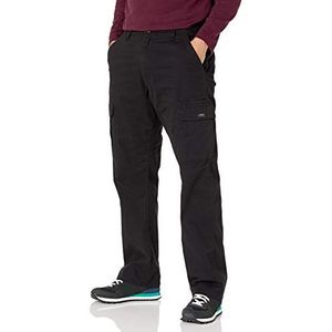 Wrangler Authentics Casual stretch cargobroek voor heren, zwart, 32W / 34L, zwart.