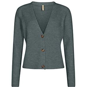 SOYACONCEPT Sc-Nessie dames sweater, 96206 Light Slate Melange, S, 96206 Light Slate Melange