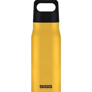 SIGG Explorer Mustard roestvrijstalen drinkfles (0,75 l), lekvrij, lekvrij en vrij van schadelijke stoffen, robuuste roestvrijstalen fles, recyclebaar, geurvrij