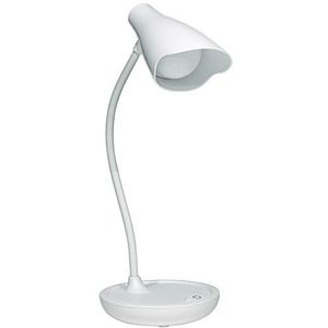 Unilux Dimbare ledlamp met USB-opladen en touch-bediening, wit