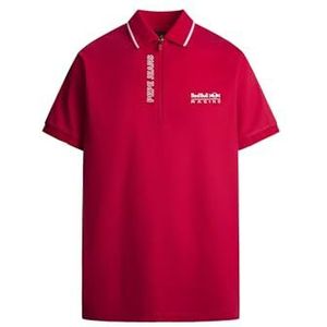 Red Bull Racing X-Pepe Jeans poloshirt RBR Sports met ritssluiting voor heren, rood (Mars Red), M, rood (Mars Red), M, Rood (Mars Red)