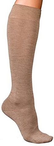 FALKE 1 paar dames kasjmier kniekousen zwart grijs vele andere kleuren kniekousen zonder patroon ademend lang effen warm luxe 1 paar
