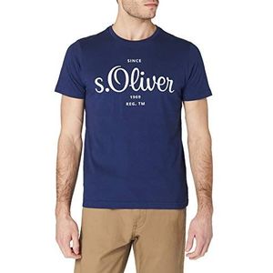 s.Oliver heren T-Shirt, Blauw