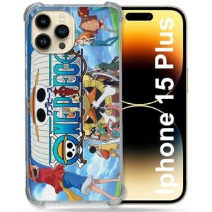 MagSafe-compatibel hoesje voor iPhone 15 Plus Manga One Piece Sunny