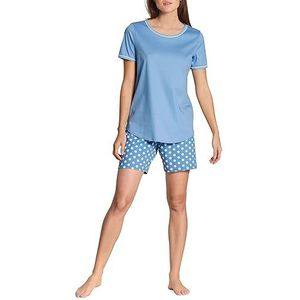 CALIDA Sweet Dreams Pijama Set voor dames, Allure Blue