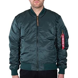 ALPHA INDUSTRIES heren jas, donkergroen/lichtgroen