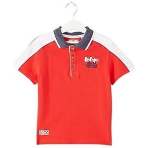 Lee Cooper Polo Enfants et Garçons, rouge, taille du fabricant 98/104