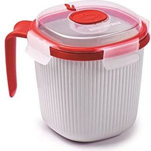 Snips Mok | Mok voor warme dranken en soepen voor magnetron | 0,70 l | Tempozero-lijn | BPA-vrij | Made in Italy nips kleur wit 14,5 x 14,5 x 12 cm, 0,7 liter, kunststof