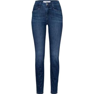 BRAX Shakira Five Pockets Vintage Stretch Denim Jeans voor dames, Versleten blauwe steen.