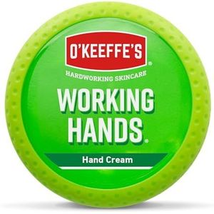 O'Keeffe's Working Hands extreem droge en gebarsten handcrème in pot van 96 g, verhoogt onmiddellijk het vochtgehalte, vormt een beschermlaag en voorkomt verlies