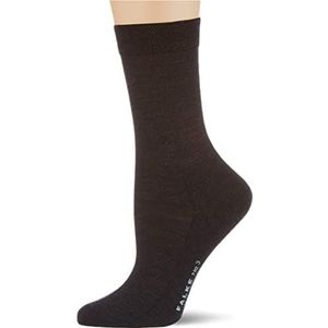 FALKE No. 3 Elegante sokken Luxury Line dames wol merinowol zijde grijs zwart fijn warm voor winter zonder patroon zonder elastiek 1 paar blauw (Dark Navy 6379), 35-36 EU, blauw (Dark Navy 6379)