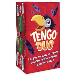 TENGO DUO – gezelschapsspel voor sfeer en snelheid – vanaf 3 spelers – gezelschapsspellen grappig en coöperatief om met familie of vrienden te spelen – vanaf 8 jaar – kaartspel gemaakt in Frankrijk