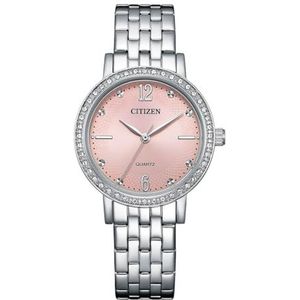 Citizen Dress Watch EL3100-55W, zilverkleurig, armband, zilver., Armband