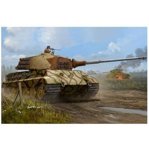 Hobby Boss 084533 1/35 Pz.Kpfw. VI SD.Automoz. 181, Tiger II Henschel-Toren modelbouwset, kunststof, modelbouwaccessoires, modelbouw, spoorspoorspoor, hobby, modelbouw, meerkleurig
