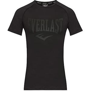 Everlast heren t-shirt willow, zwart.