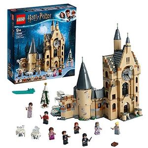 LEGO 75948 Harry Potter Zweinstein Klokkentoren Bouwset met Poppetjes, Speelgoed voor Kinderen van 9 Jaar en Ouder