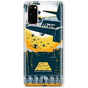 Originele en officieel gelicentieerde Star Wars beschermhoes voor Samsung S20 / S11E perfect aangepast aan de vorm van de smartphone, siliconen case