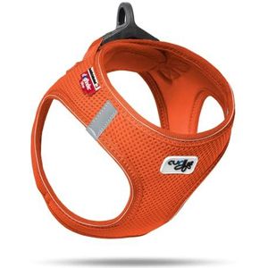 Curli Vest Harnas, D-ring, mandarijn, S
