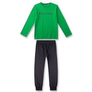 Sanetta 245604 Lange pyjama voor jongens, Groen