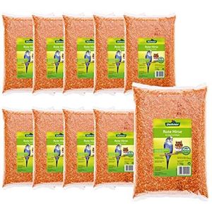 Dehner Rode gierst voor vogels en knaagdieren 10 x 1 kg (10 kg)