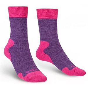 Bridgedale Explorer dames merinowol sokken paars merk S, Violette markering