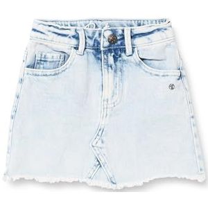 Retour denim de luxe Jupe-short Valerie pour fille, Bleu jeans clair, 10-12 ans
