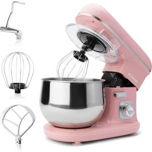 Bomann KM 6030 - Kneedmachine - Keukenmachine - 1100 watt - 5 liter - Roze