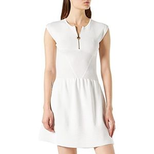 Pinko Sake jurk Viscosa Stretch Casual Dames O62_Perkament Past, M, O62_perkamentpast