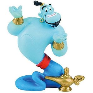 Bullyland 12472 - Speelfiguur, Walt Disney Aladdin, genie, ca. 7,5 cm hoog, handbeschilderd figuur, PVC-vrij, voor kinderen voor fantasierijk spelen.