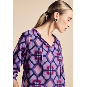 Street One A344811 Lichte zomerblouse voor dames, Bellflower Lilac