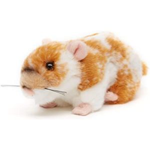 Uni-Toys - Hamster goud, goudbruin - 18 cm (lengte) - pluche hamster - knuffeldier