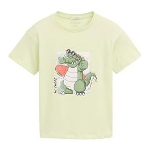 TOM TAILOR 1045375 T-shirt voor jongens, 29078 - Limoen Crème