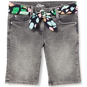 s.Oliver Fit Suri Jeans Bermuda Fit Suri Jeans Fit Suri Meisjes, grijs.