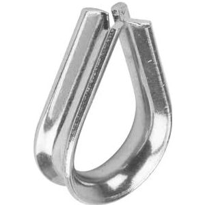 cyclingcolors 1 x Dé à coudre œillet pour câble en acier zingué Redance pour câbles métalliques Dés à coudre œillets, 19 mm