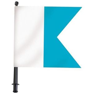 SEAC Boei vlag met Alpha Blauw/Wit Vlag Duiker Waarschuwing Vlag