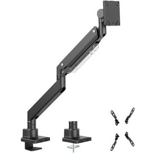 LogiLink BP0202 - Schermhouder voor 17-57 inch beeldscherm, draagvermogen tot 27 kg, plat gebogen display, materiaal: aluminium