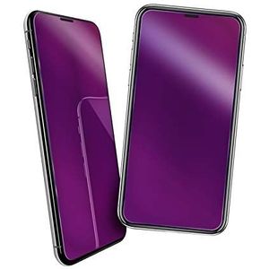 iPhone X/XS/11 Pro spiegel-beschermglas met multi-tone effect, violet