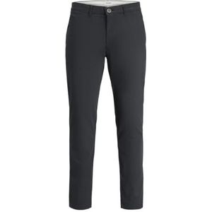JACK & JONES Jpstmarco Jjturner Chino broek voor heren, zwart.