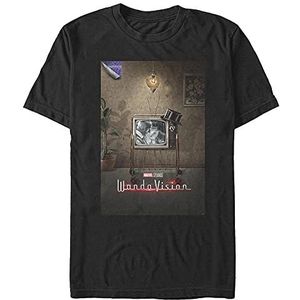 Marvel Uniseks T-shirt, zwart, S, SCHWARZ