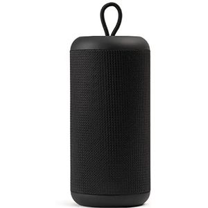 Music Sound Verticale luidspreker | Bluetooth 5.0 outdoor luidspreker - 5 watt vermogen - PlayTime 4 uur - 1,5 uur opladen - Micro SD-ingang, USB-stick en AUX-kabel - kleur zwart