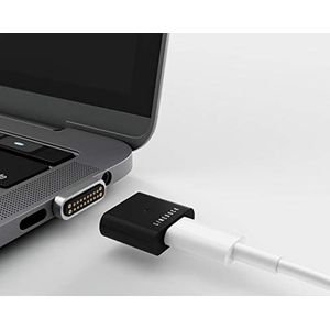 Linedock USB-C magnetische module, 100 W, zwart