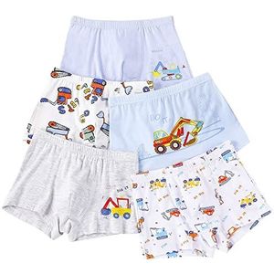 Little Hand Jongensondergoed, ondergoed, voor kinderen, boxershorts, tractor-4, 4-5 jaar, Tractor-4