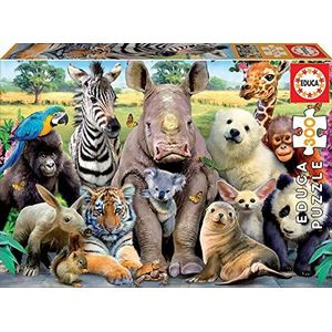 Grappige dierentuindieren (300 stukjes) - Educa
