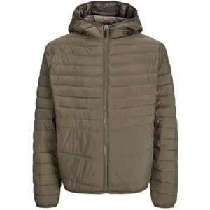 JACK & JONES Jjestate Noos Veste matelassée à capuche pour homme, Kaki, XS