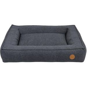 JACK AND VANILLA, Hampton, Orthopedisch bed, donkergrijs, maat M, 80 x 65 cm