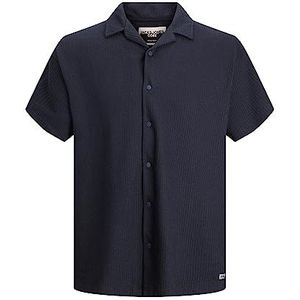 Bestseller A/S Jcovibe Heren T-Shirt Seersucker Resort Navy Blazer Maat S Blazer Navy S, marineblauw blazer