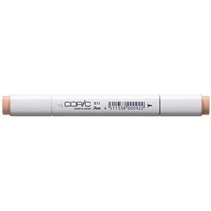 COPIC Klassieke marker type E 11 beige bareley professionele marker op alcoholbasis, brede en fijne punt