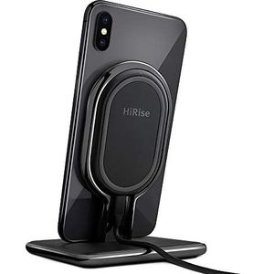 Twelve South HiRise Wireless | snellader 10 W Qi 2-in-1 bureau + draadloze reisoplader voor iPhone/smartphones