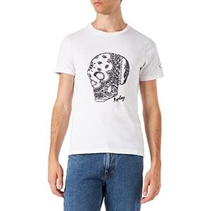 Replay t-shirt mannen, wit (001 wit)